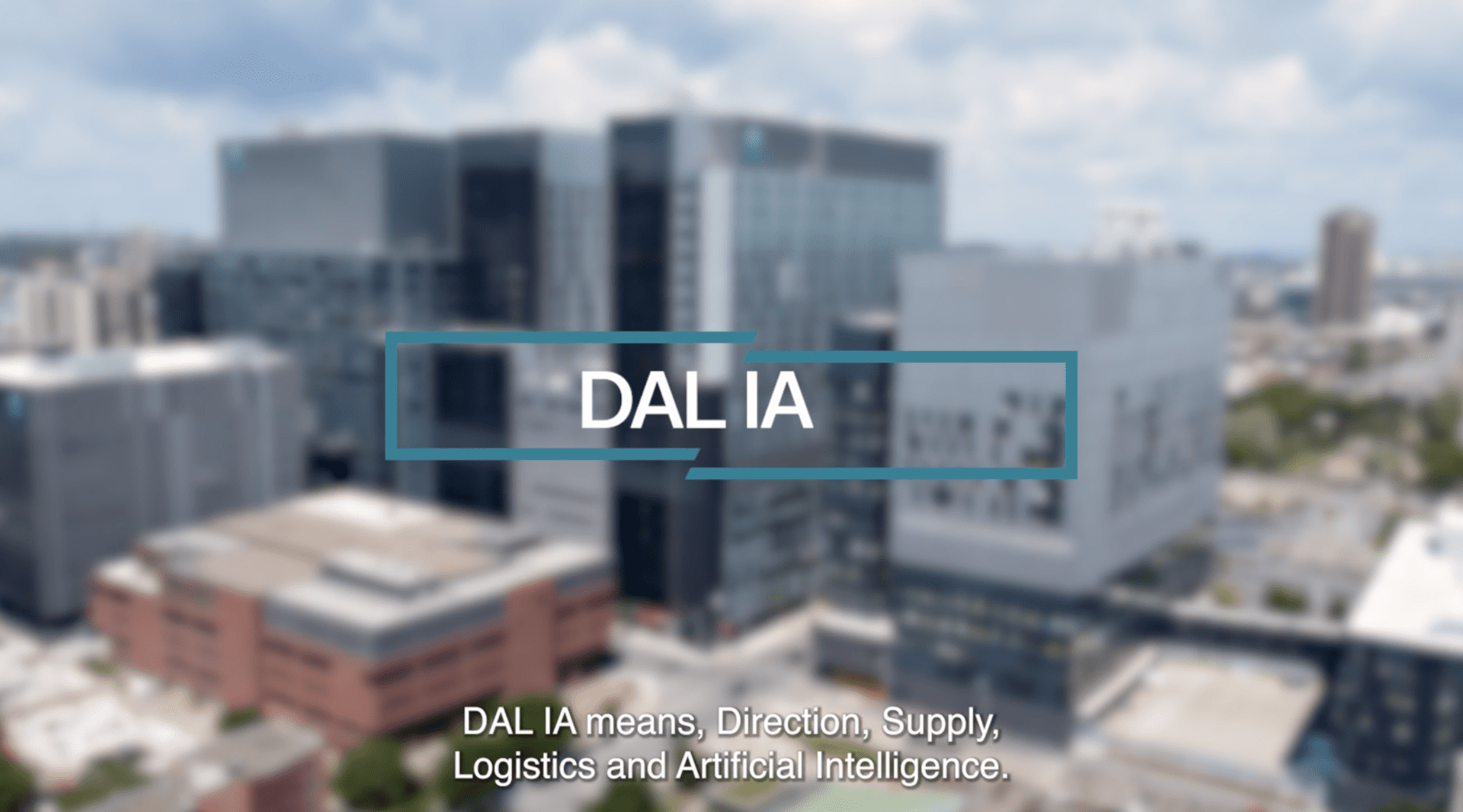 DAL.IA: Using Artificial Intelligence to Manage the Supply Chain - Video